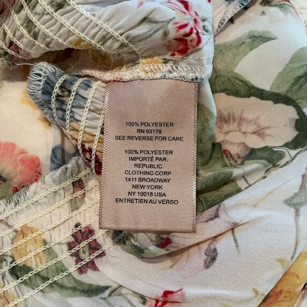 Philosophy | Floral Blouse size L NWT - Picture 9 of 12